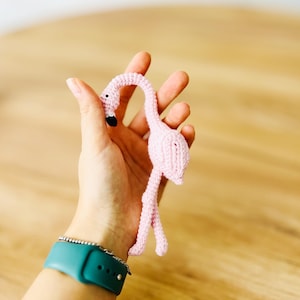 Crochet flamingo PATTERN, amigurumi flamingo crochet pattern, bird crochet pattern, flamingo bird amigurumi pattern
