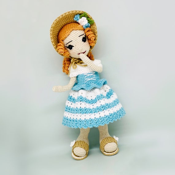 7 Crochet Amigurumi Disney Doll Patterns - Crafting Happiness