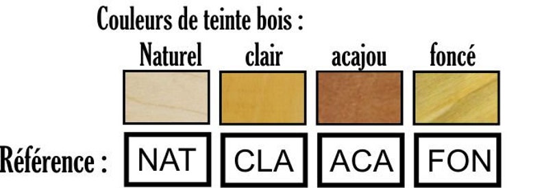 Boite \u00e0 th\u00e9 en bois 6 compartiments