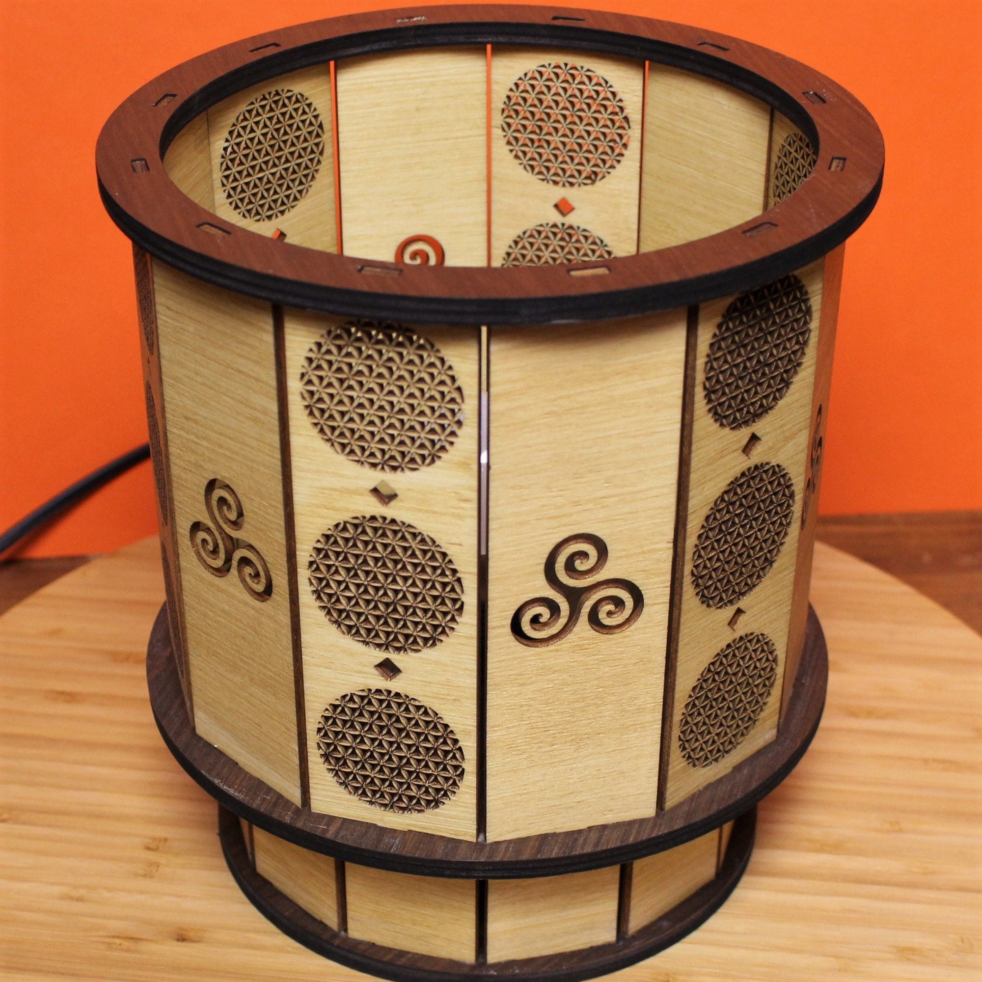 Lampe Blume des Lebens | Etsy