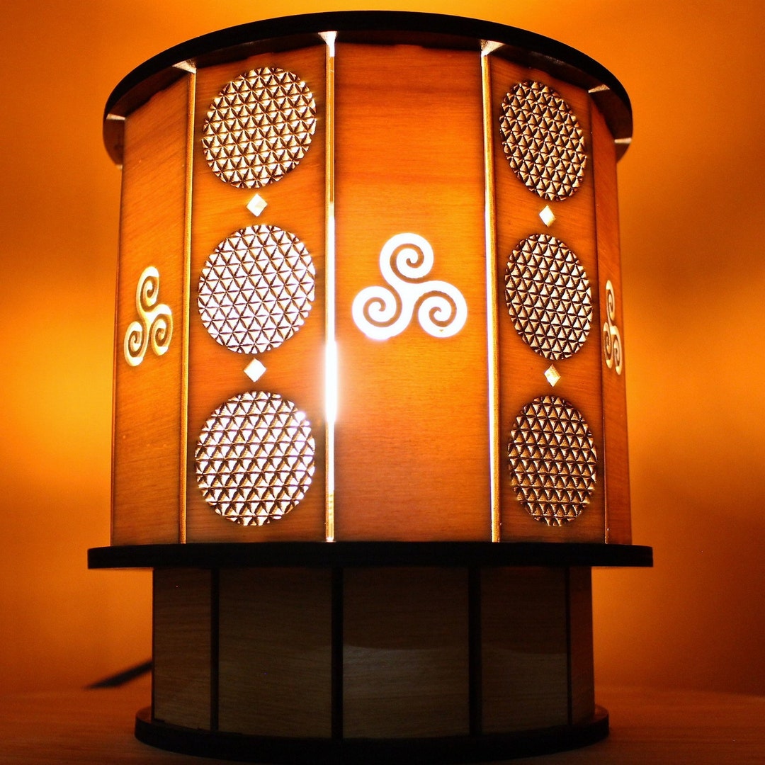 Lampe Blume des Lebens - Etsy Österreich