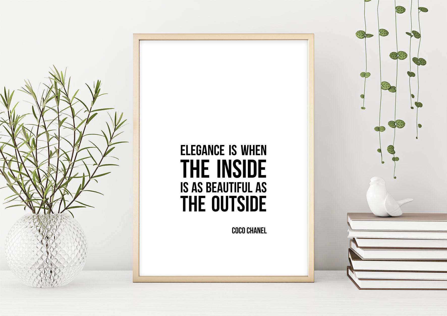 Cartel Cita Coco Chanel Cartel Arte Cartel Inspirador Etsy Cartel Cita Coco Chanel Cartel Arte Cartel Inspirador Etsy