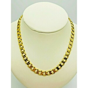 Vintage 9ct Solid Gold Curb Chain Gold 