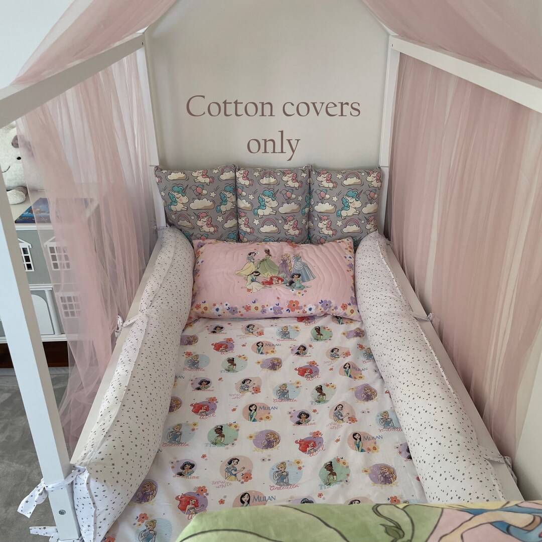 Cover Only 10 Height Case Long Pillow Soft Headboard Bed Pillow Toddler