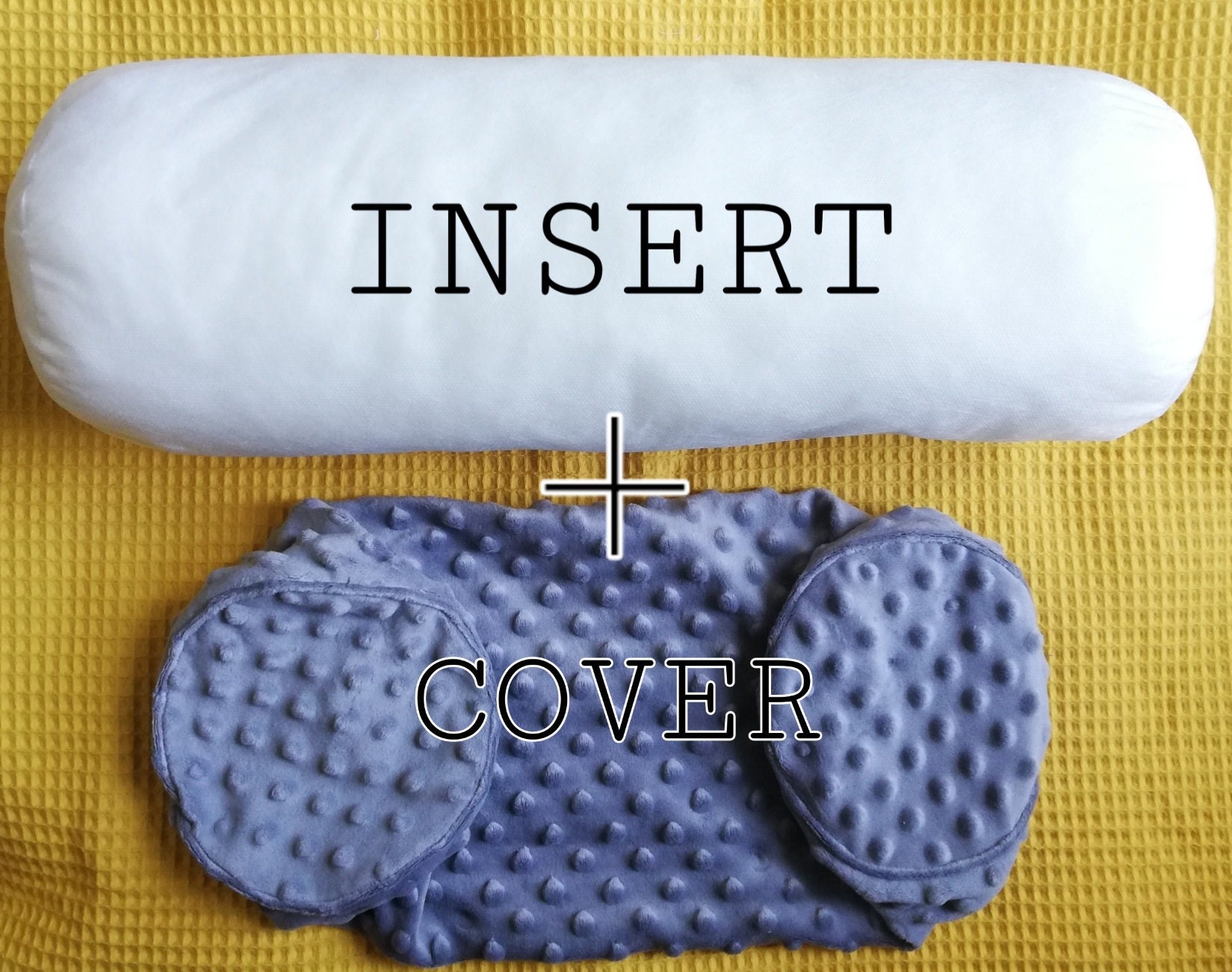 Bolster Roll Cover Any Length/diameter Pique Pillow Cover Etsy