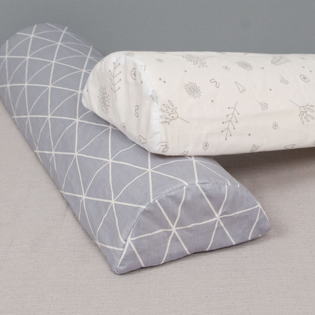 Cotton Cover for the Half Moon Pillow Case Only Pillowcase Neck Back