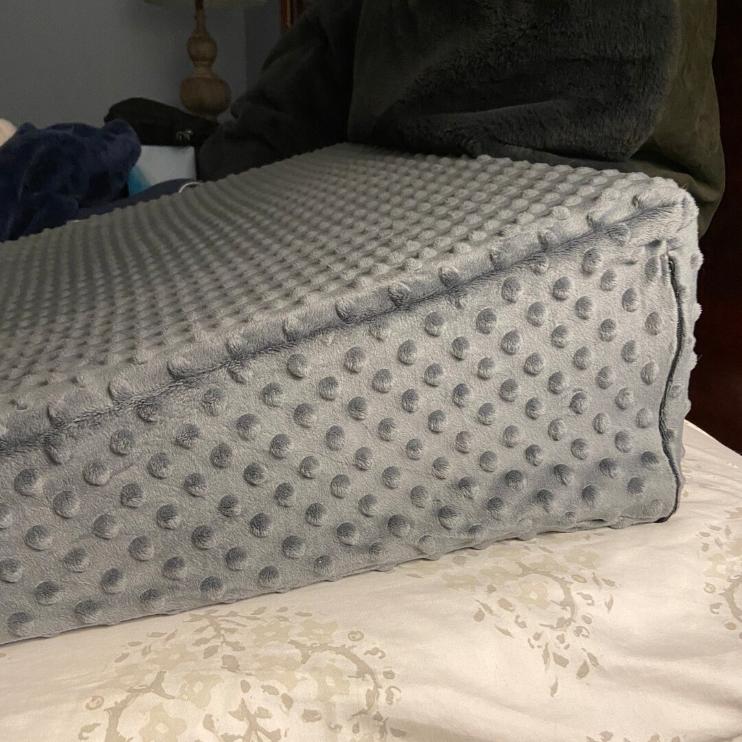 Any Size Cover for the Wedge Pillow Minky Case Pillowcase Post Surgery