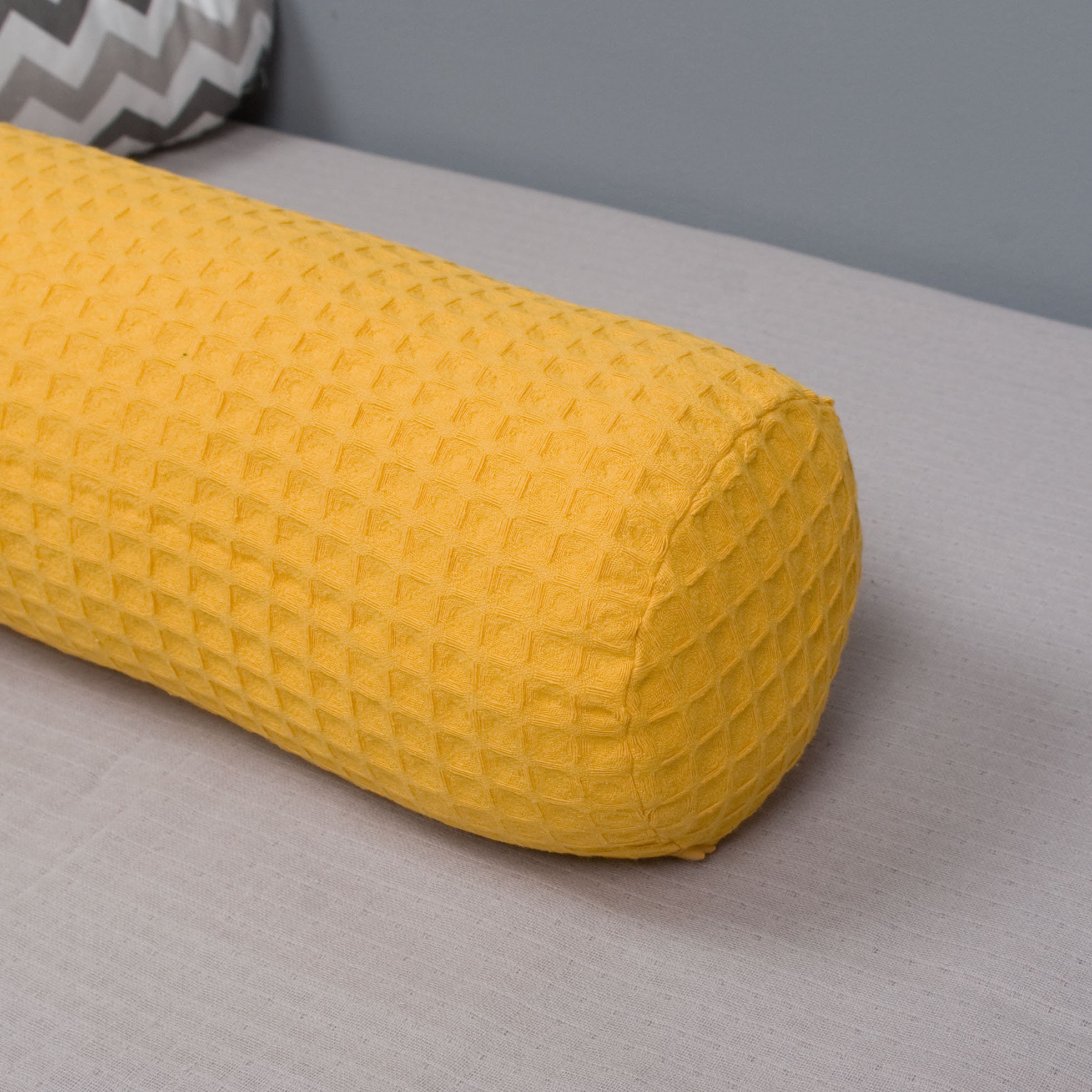 Bolster Roll Cover Any Length/diameter Pique Pillow Cover Etsy