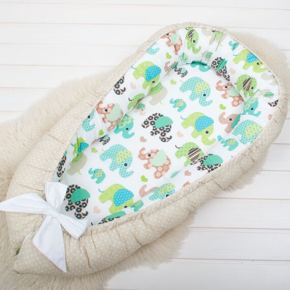 Baby Nest Bed Bumper Babynest Crib Bumper Cosleeper Cot Bumper Etsy