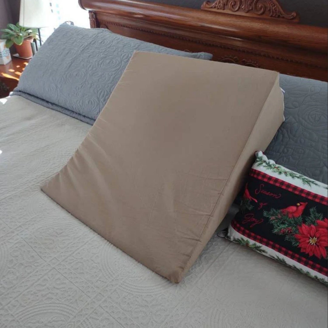 Any Size Cover for the Wedge Pillow Cotton Case Pillowcase Etsy