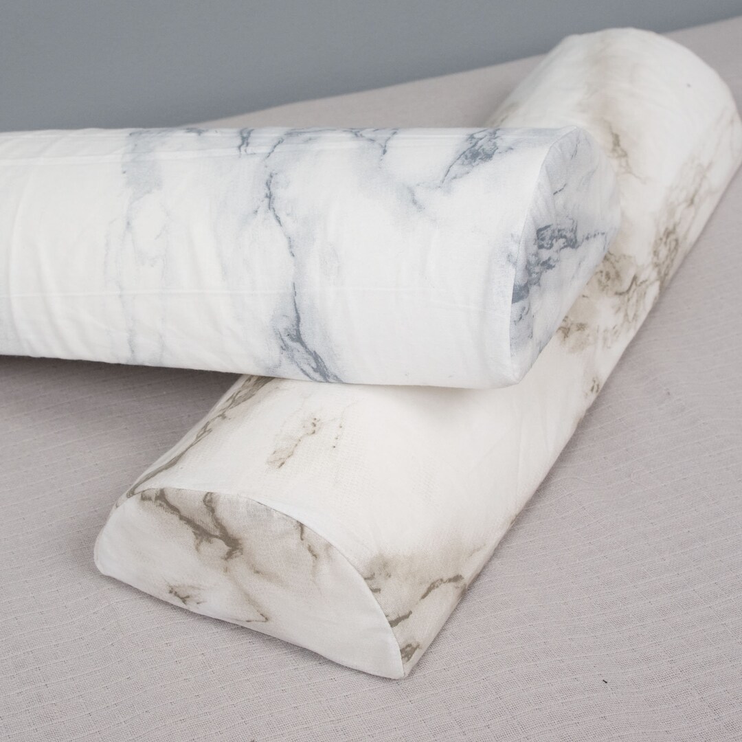 Cover for the Half Moon Pillow Cotton Case Pillowcase Neck Back Knee