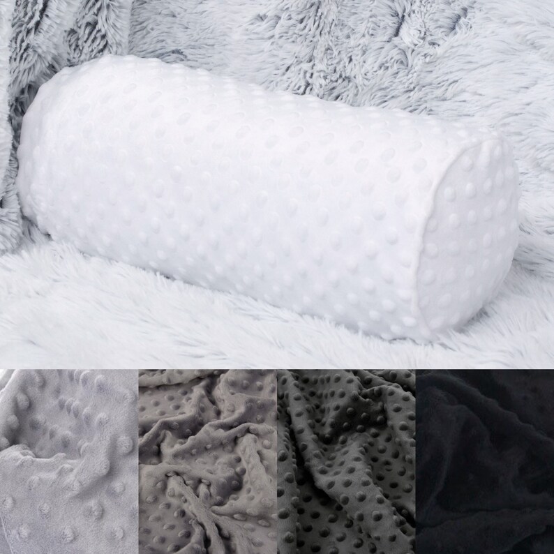 Any Size Roll Bolster Cover 10 12 Diameter Minky Etsy UK