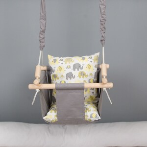Pivoines Modele Swing Roses Bebe Ou Tout Petit Balancoire Bebe Etsy
