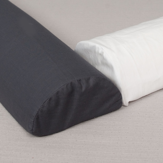  Cover for the half moon pillow cotton case pillowcase Neck back  knee support Bolster half cylinder case semi roll leg pain relief :  Handmade Products