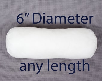 small cylindrical pillow