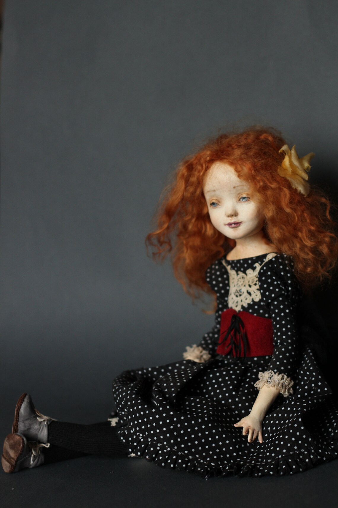 RESERVED for Madeleine Doll Handmade Katy Artist Doll Etsy