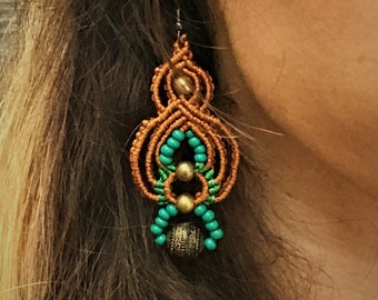 Bohemian Macramé Earrings!