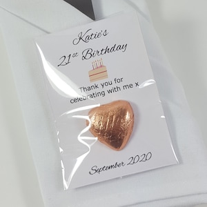 Personalised Birthday Favours. Any Age 16th 18th 21st 30th 40th 50th 60th 70th 75th 80th 90th 100th. Adults Kids Birthday Party Bag Fillers