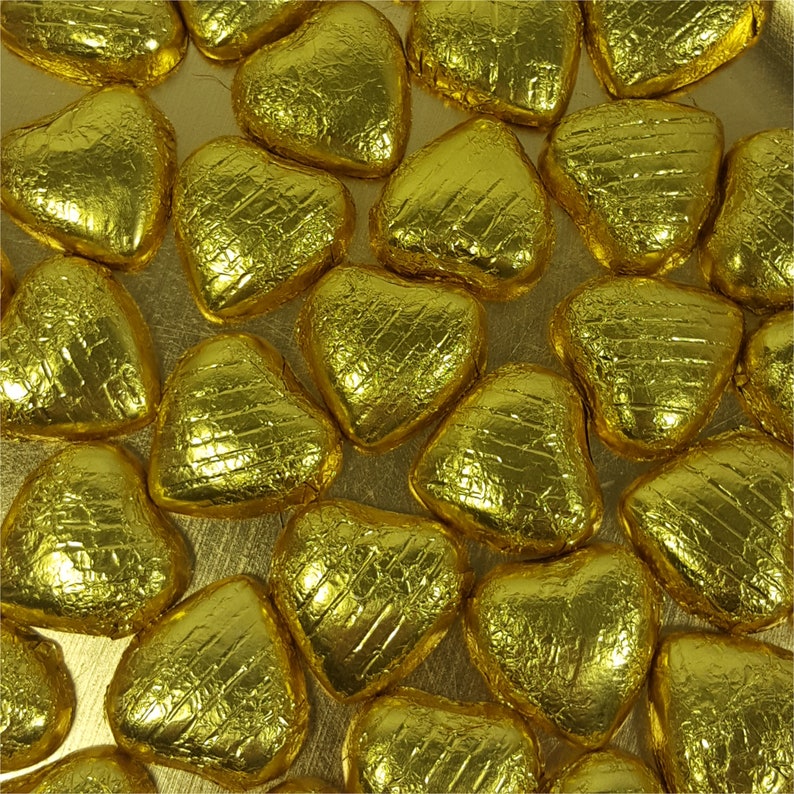 Rose Gold Favour Chocolate Heart. 5g Solid Belgian Milk Etsy UK