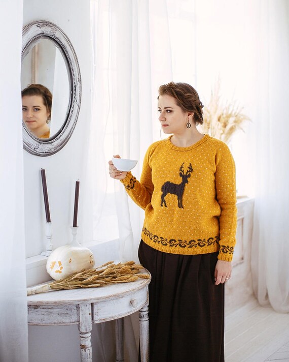 mustard color sweater