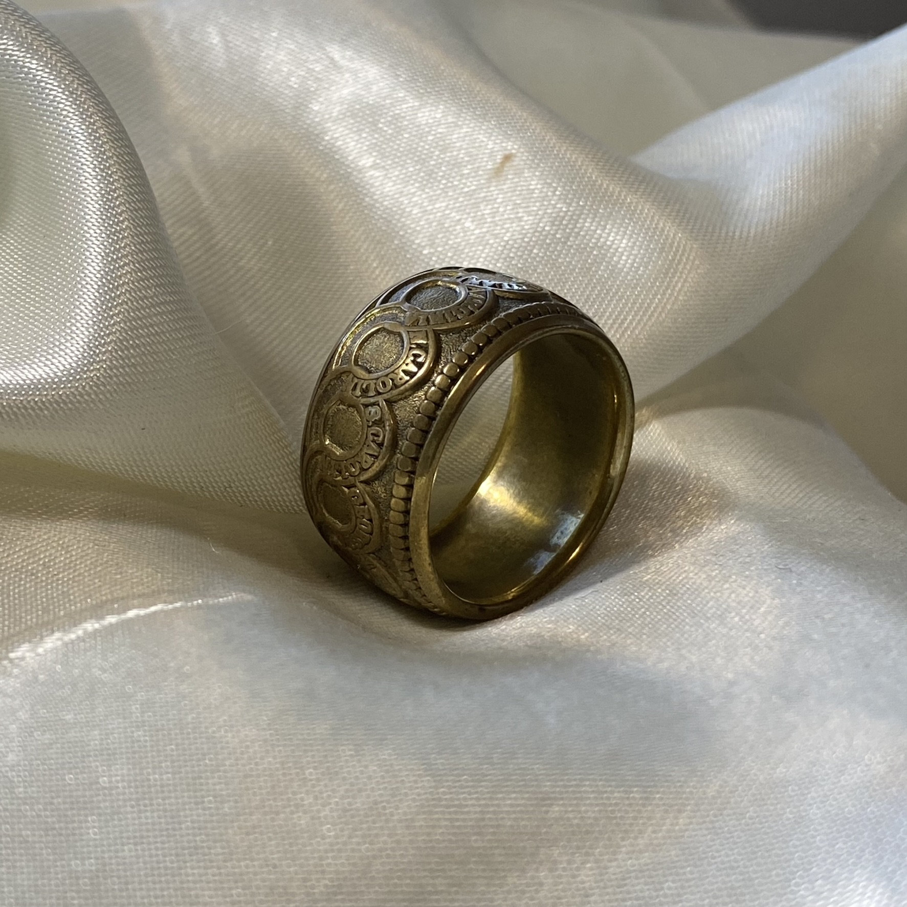 1776 US Continental Currency Replica Coin Ring - Etsy