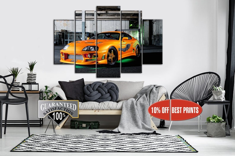 Sport Car Wall Artwork Sports car Poster Large Car print Etsy