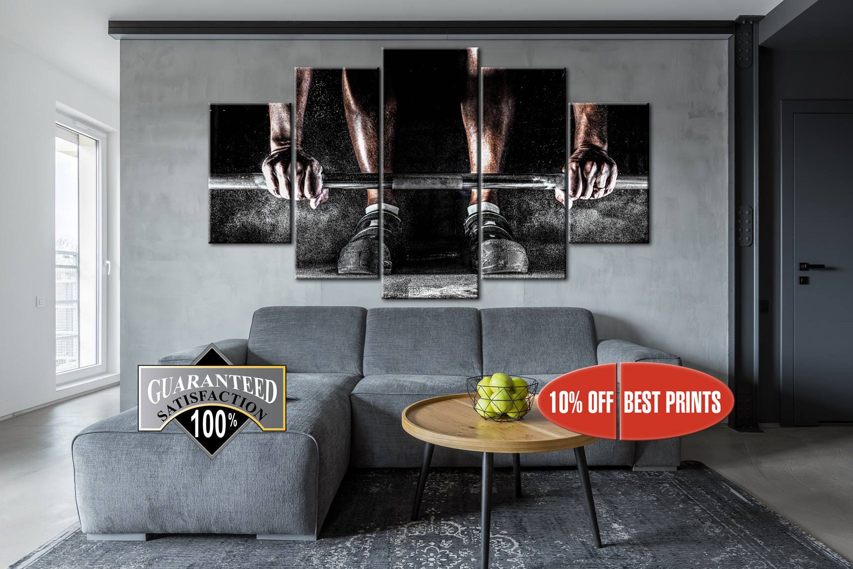 Gym Gym canvas Gym wall art Wall Decor Wall Art gym wall art Etsy