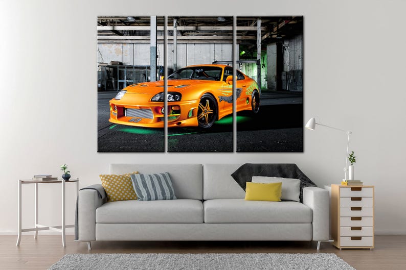 Sport Car Wall Artwork Sports car Poster Large Car print Etsy