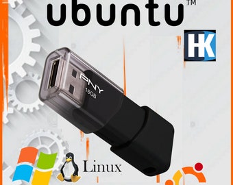 Ubuntu 20.04.4 AMD Desktop x64 on 16 GB Bootable PNY Flash Drive