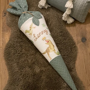 Sac pour frères et sœurs 35 cm cartable dinosaure