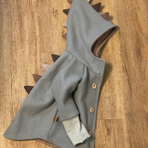 Dino jacket made of wool children 25 colours wool coat wool jacket
