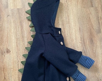 Dinosaur jacket made of walk children 25 colors walk coat walk jacket wool coat