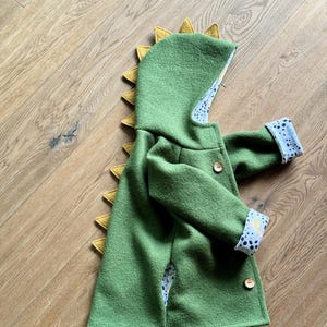 Dino jacket made of wool children 25 colours wool coat wool jacket