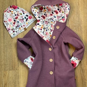 Walk jacket children 25 colors Walk coat Wool jacket Wool coat