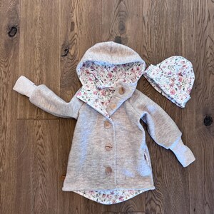 Children&#39;s boiled wool jacket 25 colours