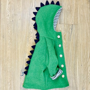 Dinosaur jacket made of walk children 25 colors walk coat walk jacket wool coat