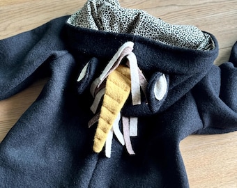 Chaqueta de unicornio hecha de paseo niños 25 colores abrigo de paseo chaqueta de paseo abrigo de lana unicornio