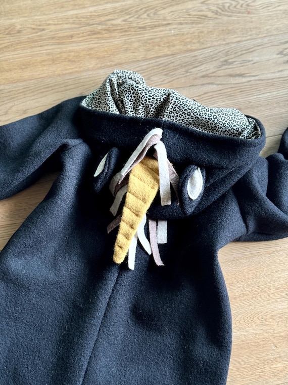 Einhornjacke aus Walk Kinder 25 Farben Walkmantel Walkjacke Wollmantel Einhorn