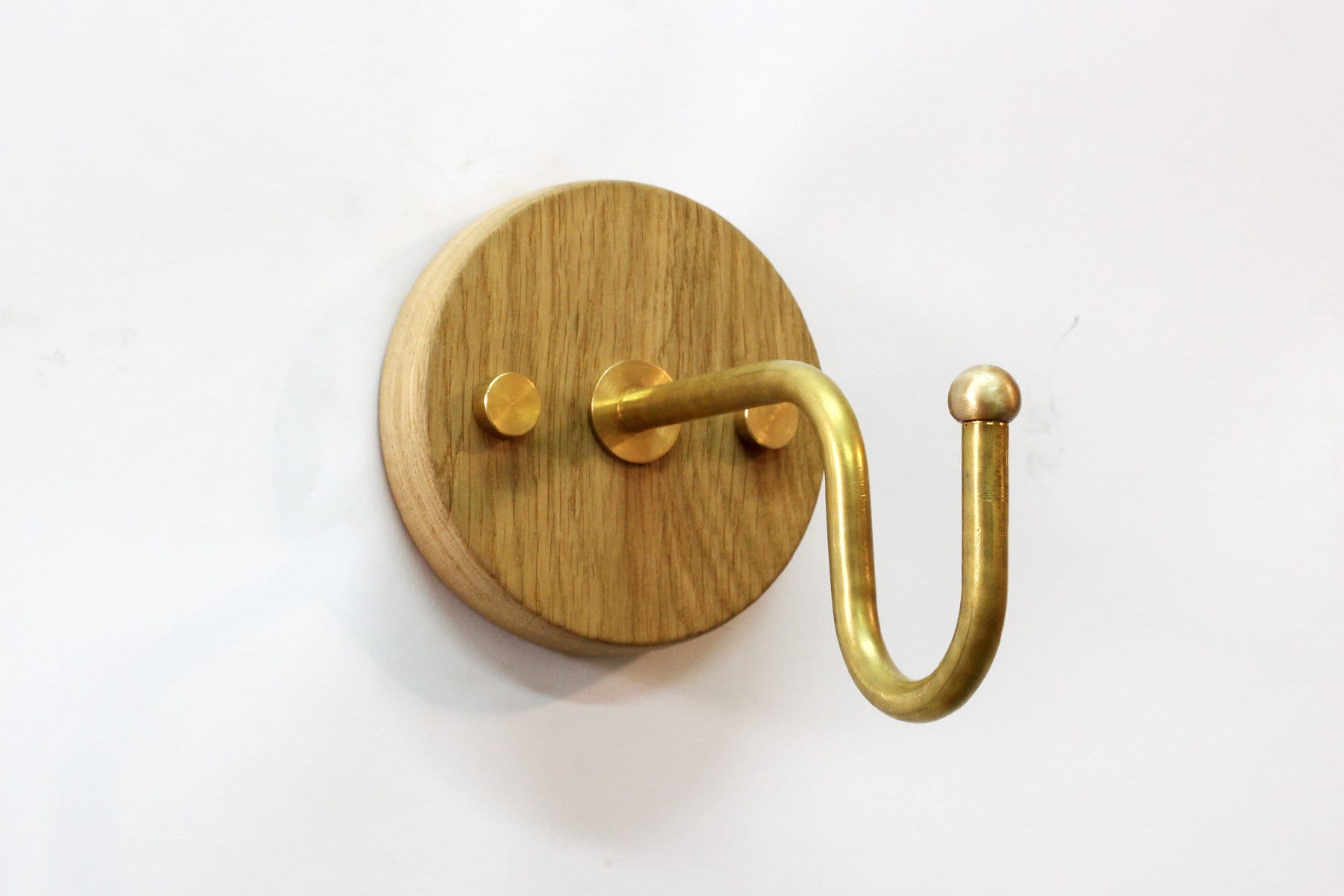 Wall Hook for Hanging Planter Indoor or Outdoor. Solid Brass Etsy