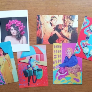 Cartes postales - « Made in Marrakech » - ensemble de 6 cartes d’art A5