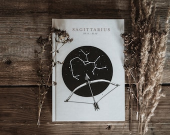 Zodiac Sagittarius Notebook | diary | Astrology | blank