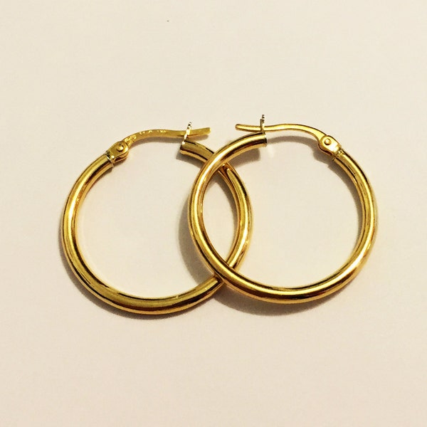 Shop 18k Gold Earrings - Etsy