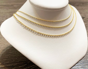 Authentic Tiffany and Co 18K Yellow Gold Rope Chain - 30 Inches