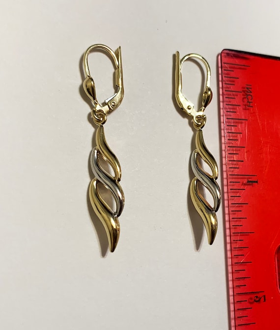 10k Solid Two Tone Gold(1.50