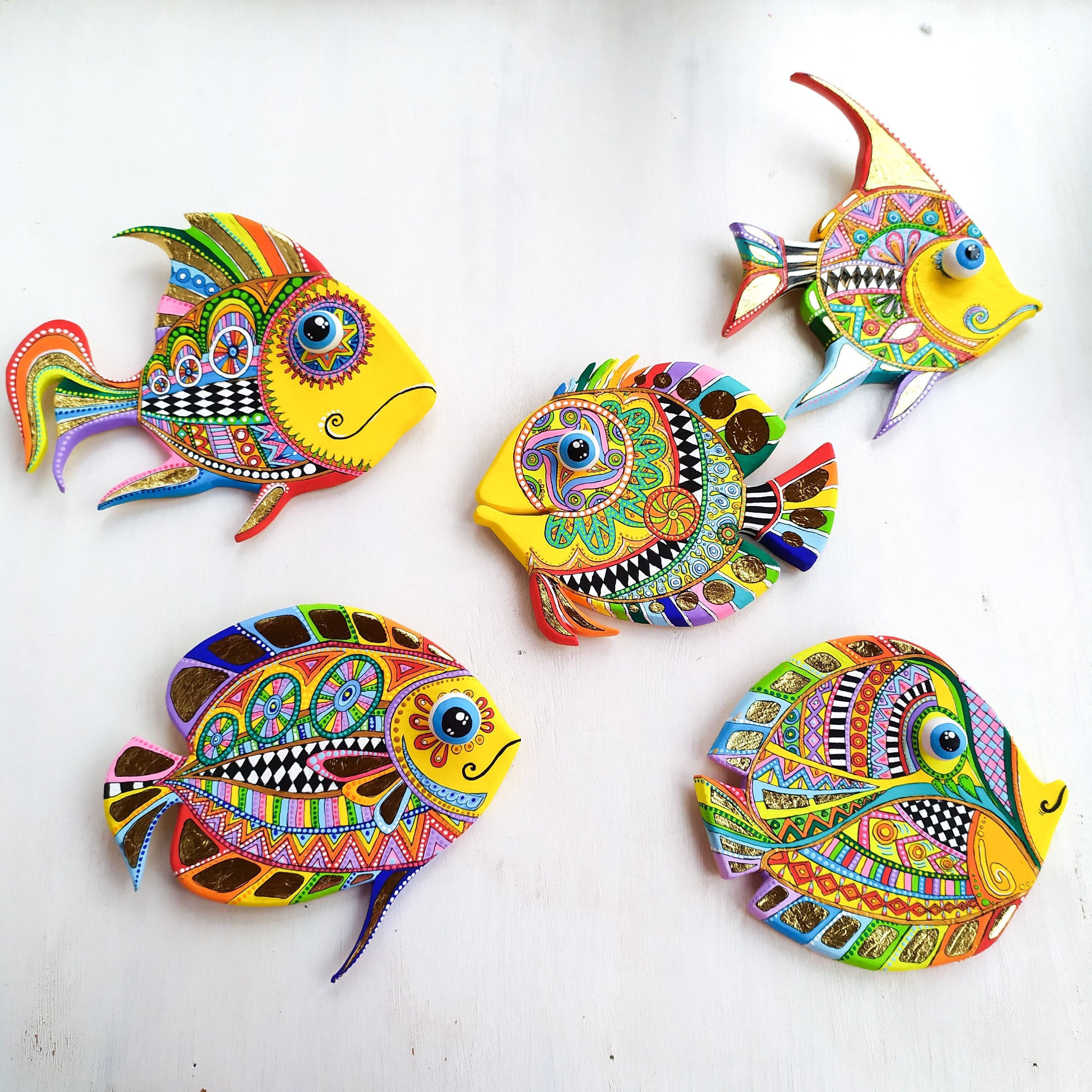 Buy Folk Art Fish Online In India -  India