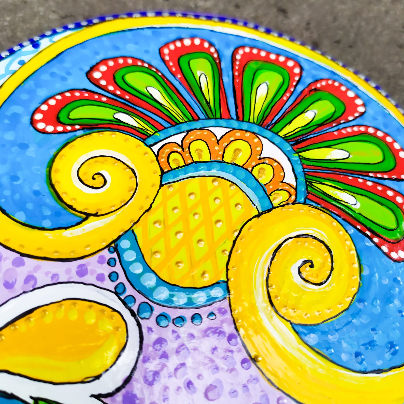 Handmade garden hearts ornaments Ceramic Heart wall decor for | Etsy