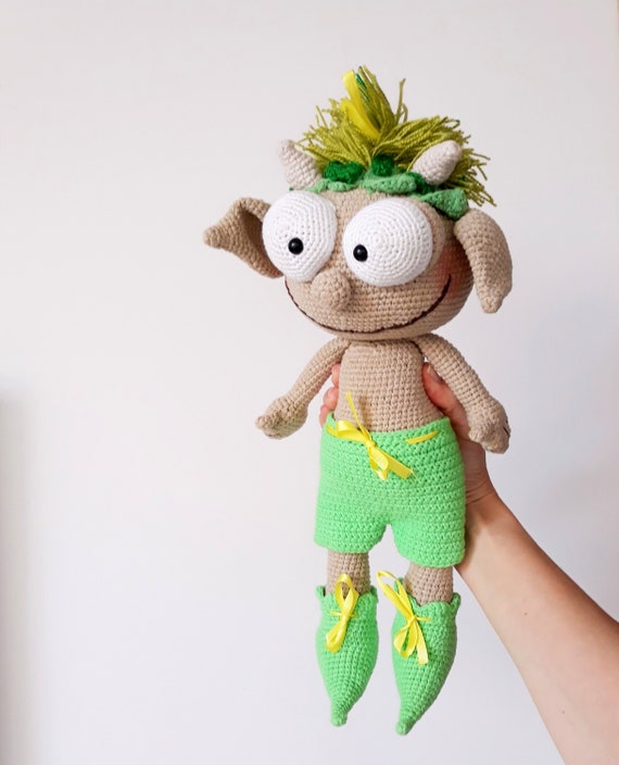 crochet troll doll