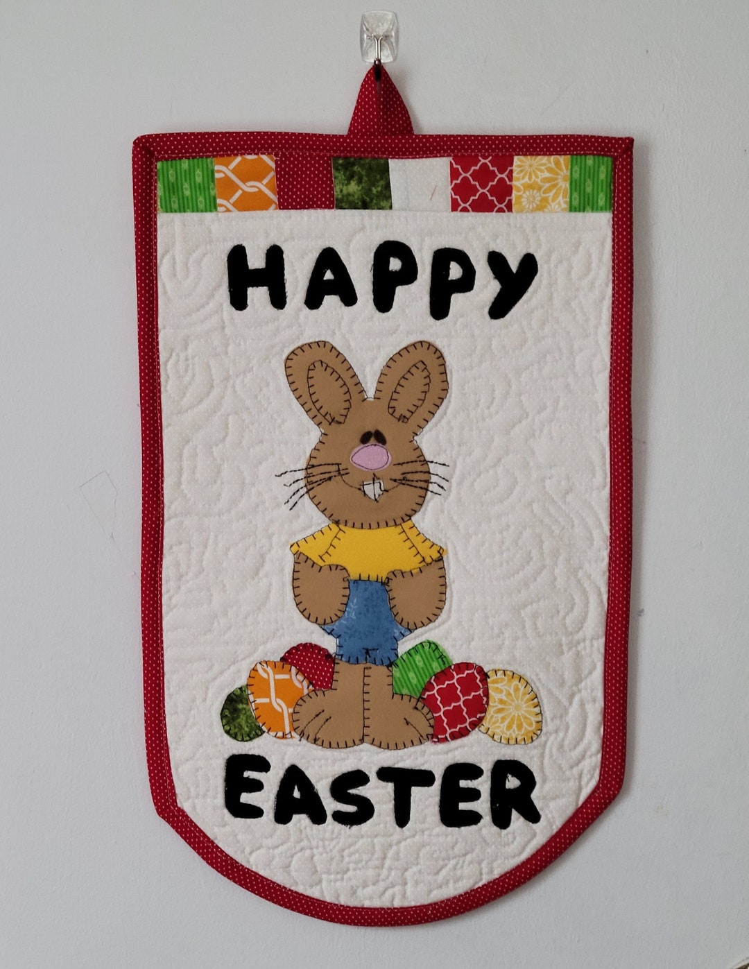 Quilted Easter Wall Hanging - Etsy