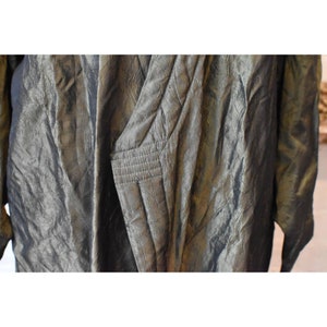 Sallie Durbin Iridescent Olive Open Jacket image 2