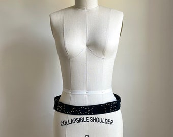 Vintage Sonia Rykiel “Black Tie” Belt